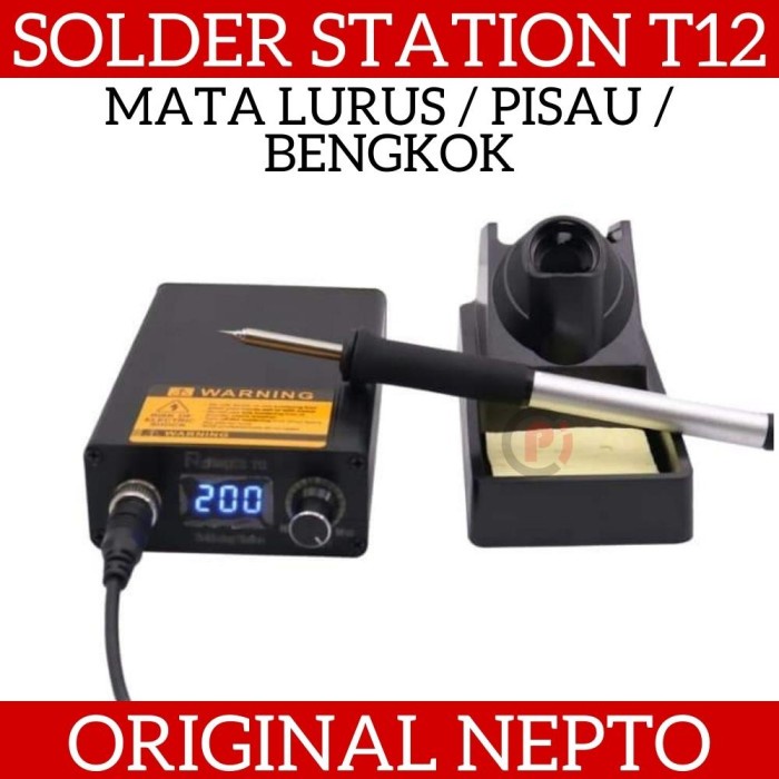 ORIGINAL NEPTO T12 Solder Station Inteligent Temperature Control
