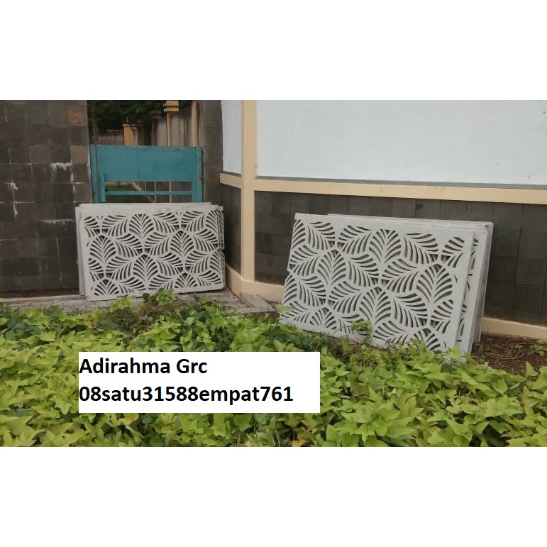 Krawangan Grc Motif Daun