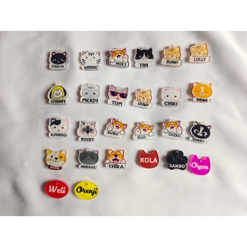 Nametag Kucing READY TIDAK BISA CUSTOM