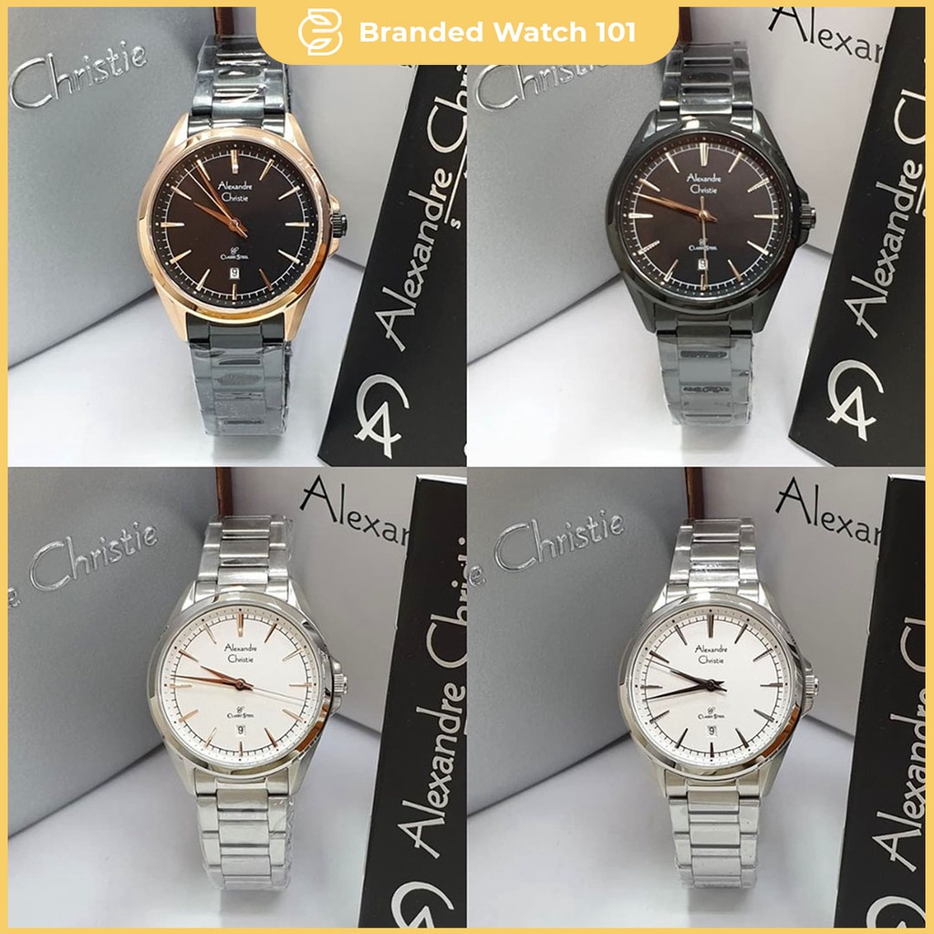 ORIGINAL Jam Tangan Wanita Alexandre Christie AC 8580 / AC8580 Garansi 1 Tahun