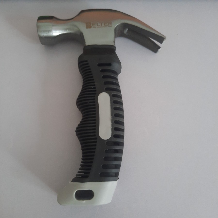 Palu kambing mini 8 oz gagang karet Mini Claw Hammer belter