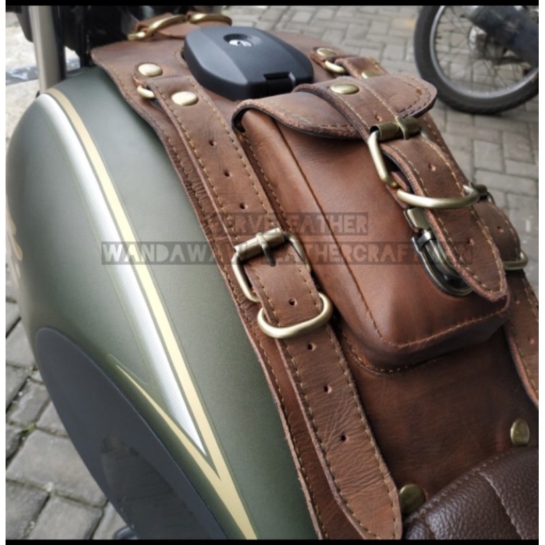 tankbag w175, tas tangki , kawasaki w175