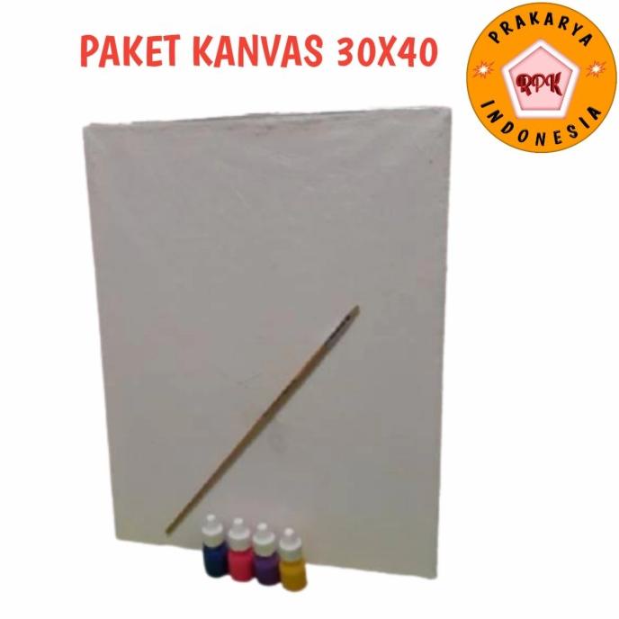 

Paket kanvas lukis 30x40