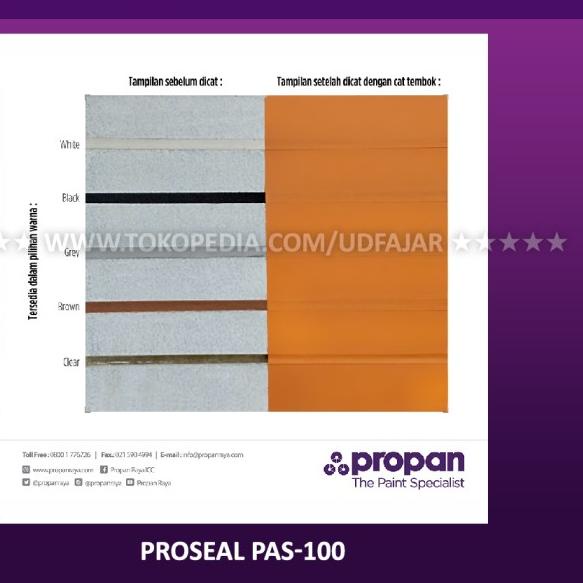 

Proseal Sealant PAS-100 dari Propan - Black