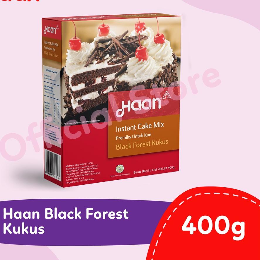 

FLASH SALE Haan Black Forest 400gr 