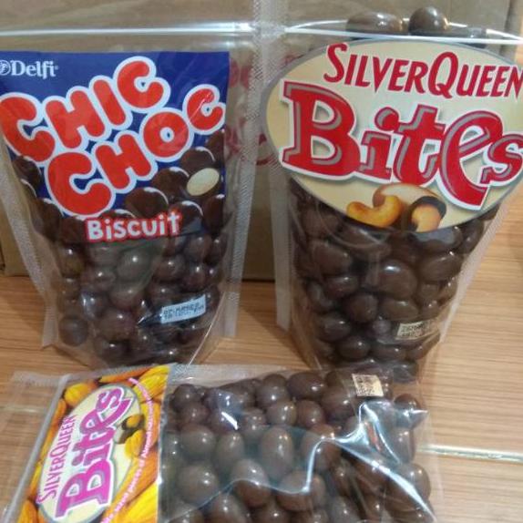 

Diskon✔️Silverqueen bites chic choc chocolate coklat|RA3