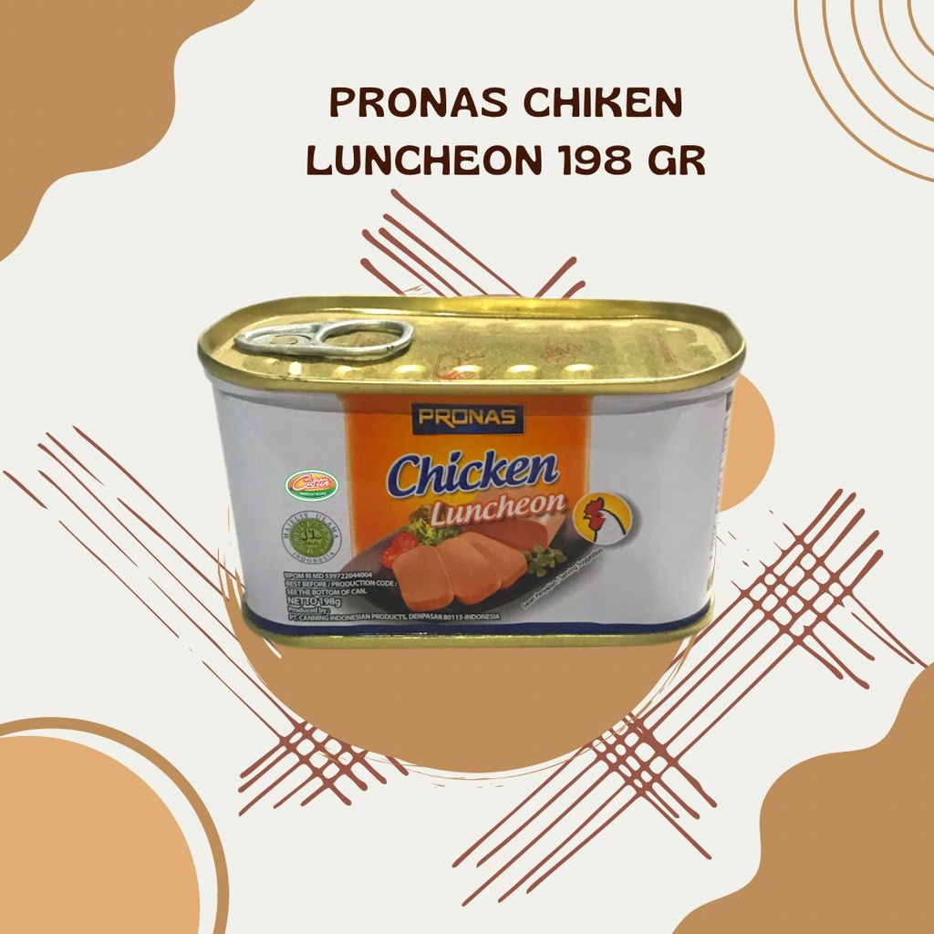 

PRONAS DAGING AYAM LUNCHEON 198G
