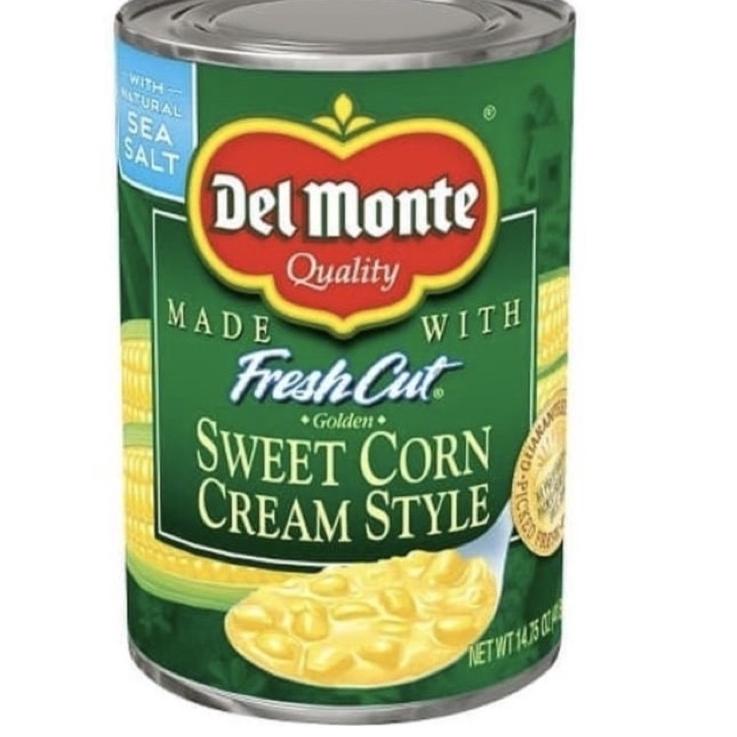 

Wow banget--DEL MONTE CREAM STYLE CORN 425gr / jagung cream kaleng