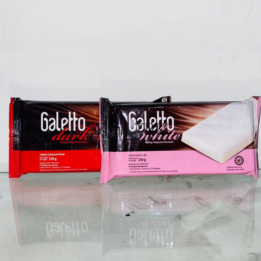 

GALETTO Compound Chocolate/Coklat Batang Galetto - 250gr