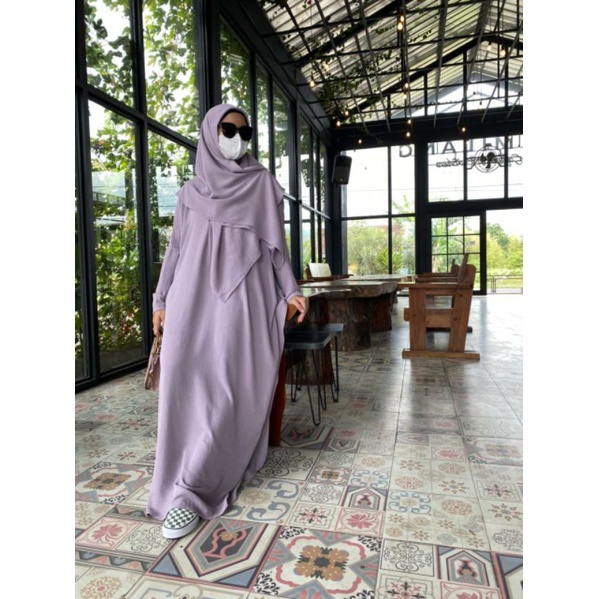 HAURA ABAYA // HAURA ABAYA SET KERUDUNG // HAURA ABAY CRINCKLE // ABAYA BUSUI FRIENDLY // GAMIS WANI