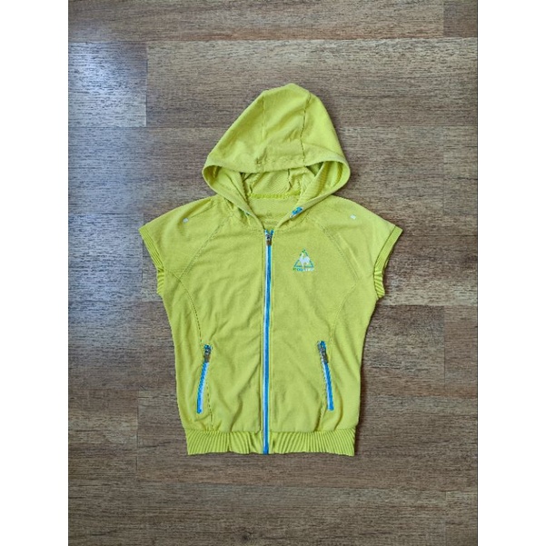 Outer Hoodie Wanita Le Coq Sportif Original Bekas Second Preloved