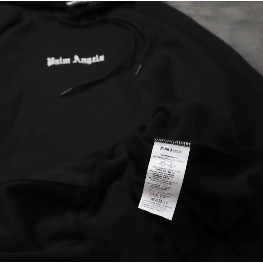 HOODIE PALM ANGELS JAKET HOODIE SWEATER FULLTAG &amp; LABEL