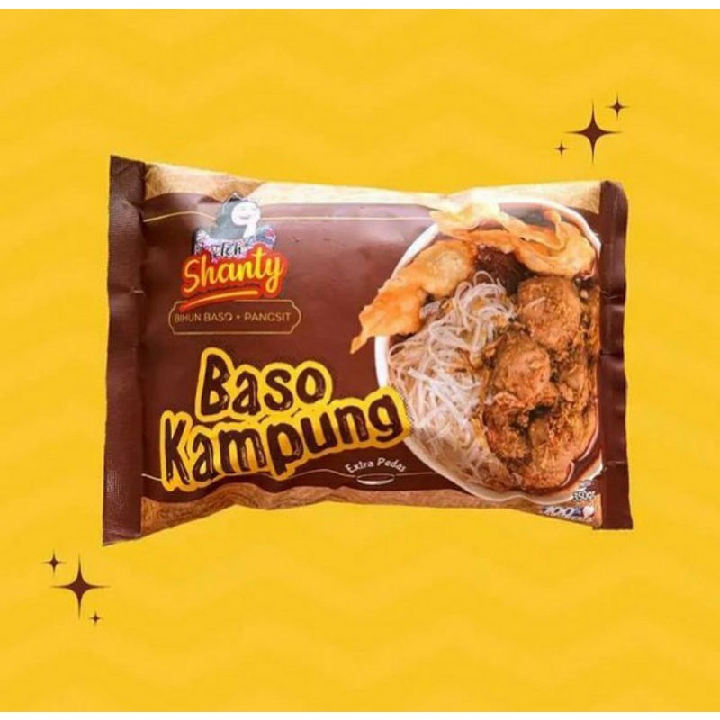 

BASO BAKSO KAMPUNG TEH SHANTY Denny Cagur EXTRA PEDAS