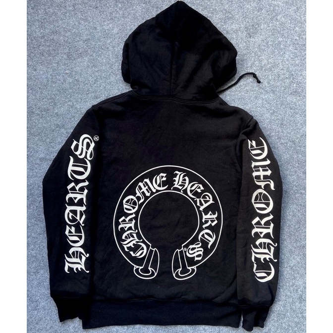zip hoodie chrome hearts