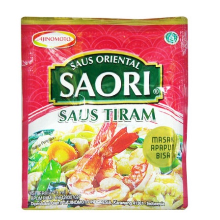 

Saori Saus Oriental Sachet // Saori Saus Tiram 22ml // Saori Saus Tiram