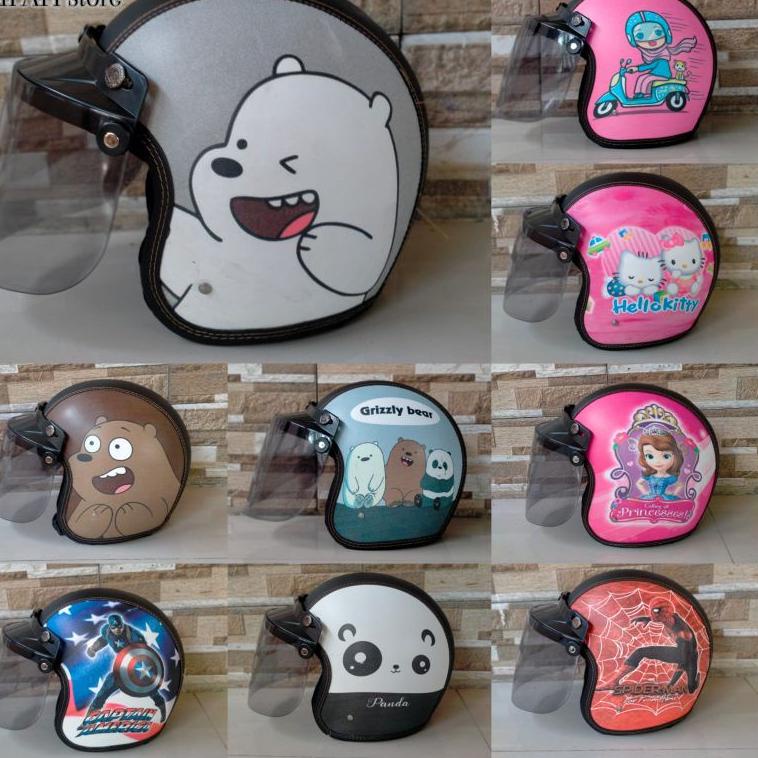 HELM BOGO JUNIOR 7-12 TAHUN KHUSUS KACA DATAR,HELM KACA DATAR,HELM ANAK,HELM ANAK2,HELM ANAK SNI,HEL