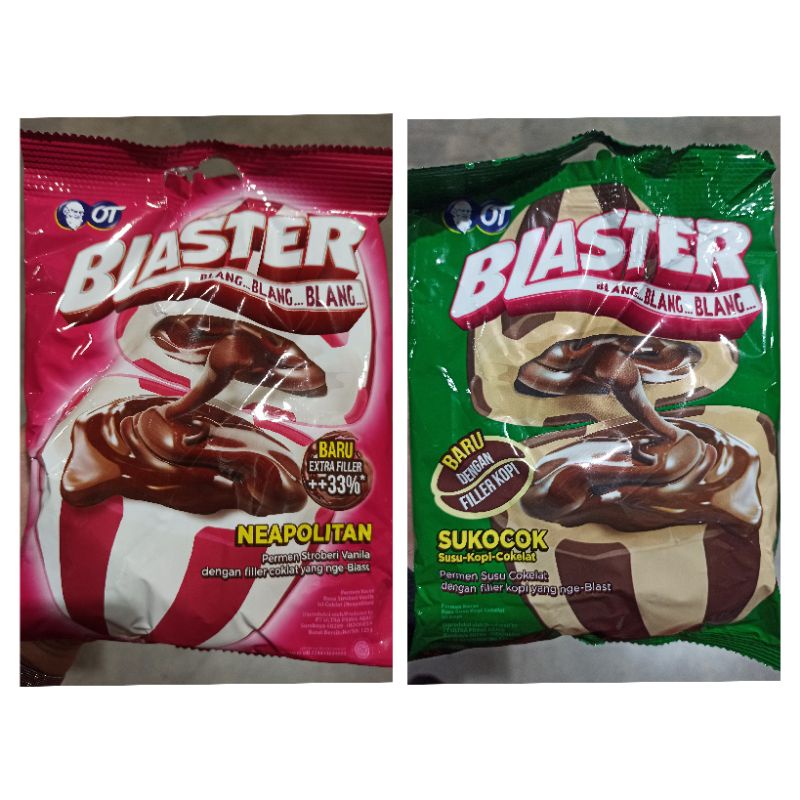 

Blaster Permen Neapolitan / Sukocok 125 Gram