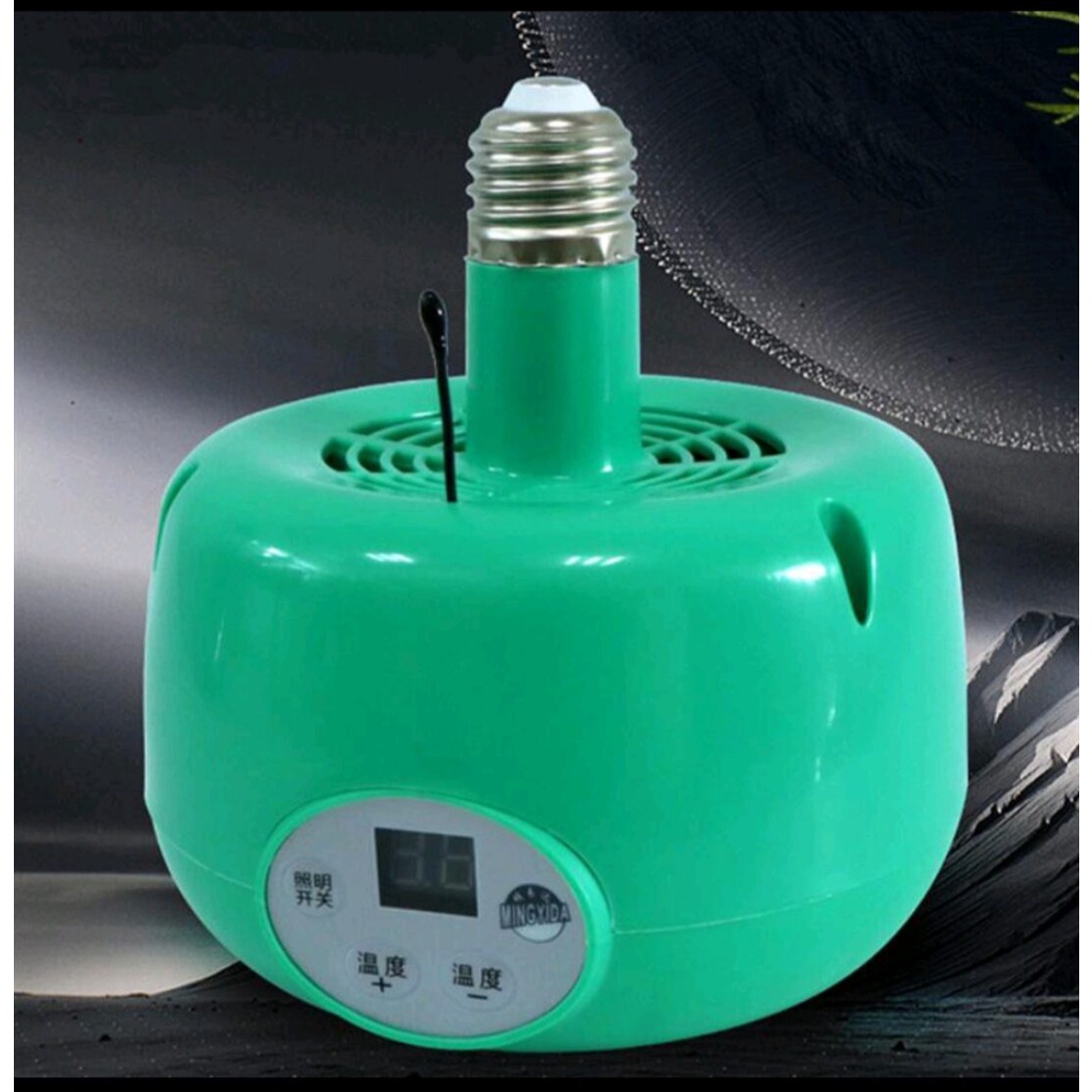 Penghangat Reptil Blower Pemanas Kandang Digital Blower Penghangat Kandang Dap