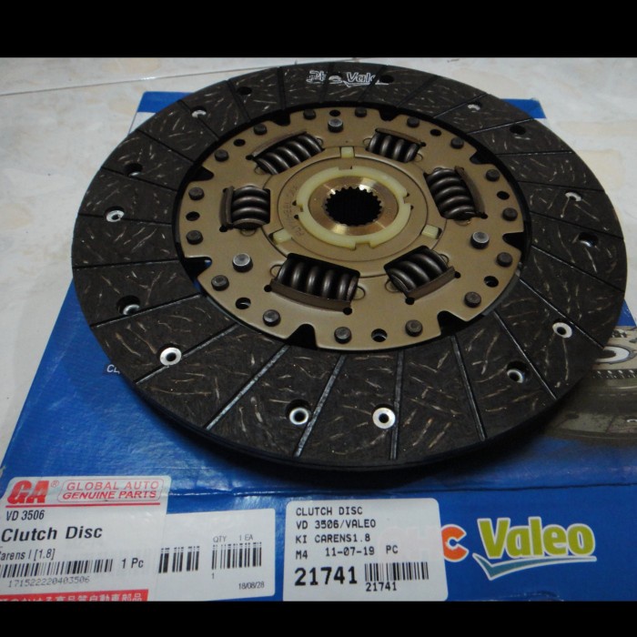 SPAREPART - Kampas Kopling Kia Carens I&II (1.8) Valeo Korea AKSESORIS MOBIL - OTOMOTIF