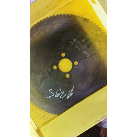 Slitting Saw Bahan Taji ayam Bekas seken HSS Circuler Saw Blade Bahan Pisau