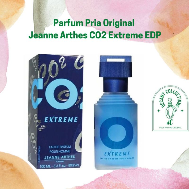 Parfum Pria Original Jeanne Arthes CO2 Extreme EDP