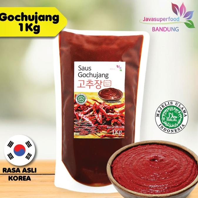 

(:(:(:(] [HALAL] Gochujang 1kg Rasa Asli Korea/Sauce Sambel Pasta/Chili Paste