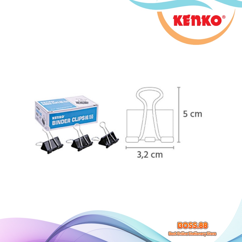 

BINDER CLIP / KLIP BINDER KENKO NO. 155