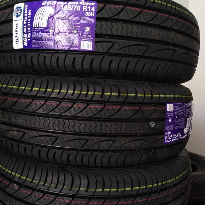 {BEKAS} Ban Mobil Murah Achilles 185/70r14 Avanza Xenia Kijang Diskon