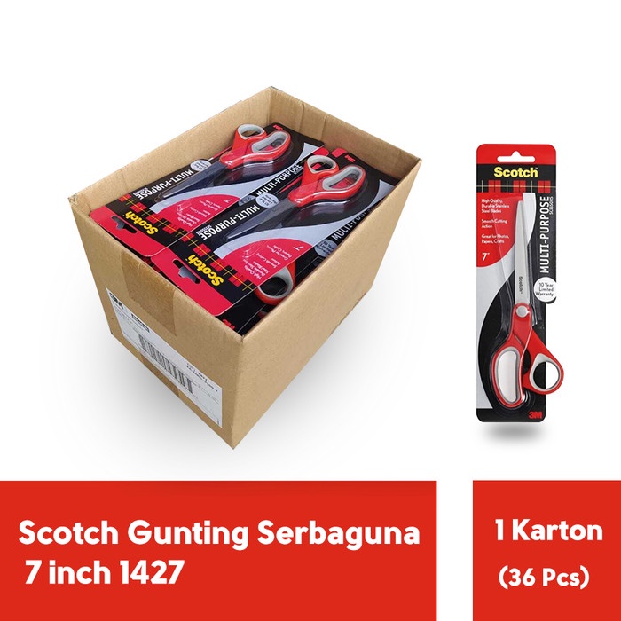 

Mudah Gunting Serbaguna 7 Inch 3M Scotch [1427] Bagus