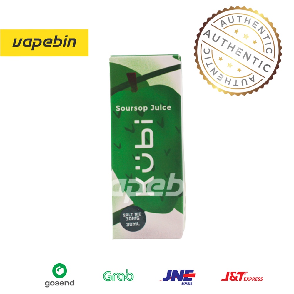 LIQUID FOOM KUBI SOURSOP SALT NIC - FOOM KUBI SOURSOP JUICE - 30ML