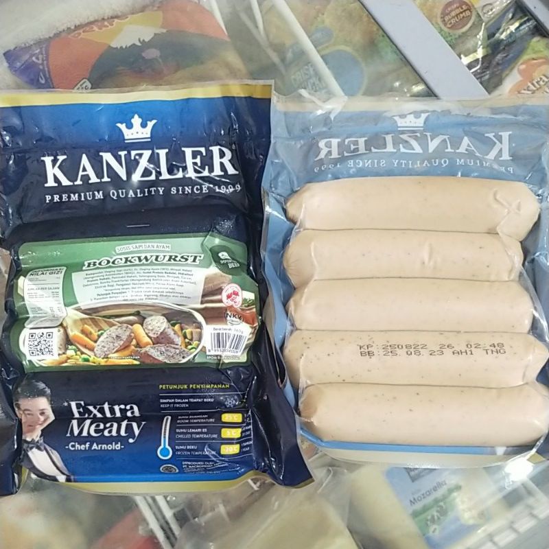 

kanzler sosis bockwurst 360gr