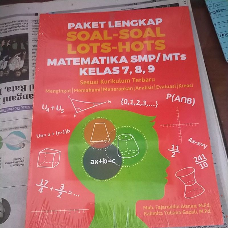 Jual Paket Lengkap Soal - Soal Lots - Hots Matematika SMP/ MTS Kelas 7. ...