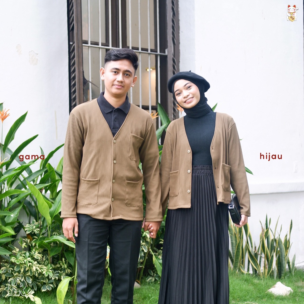 GAMA - Cardigan KNIT Couple