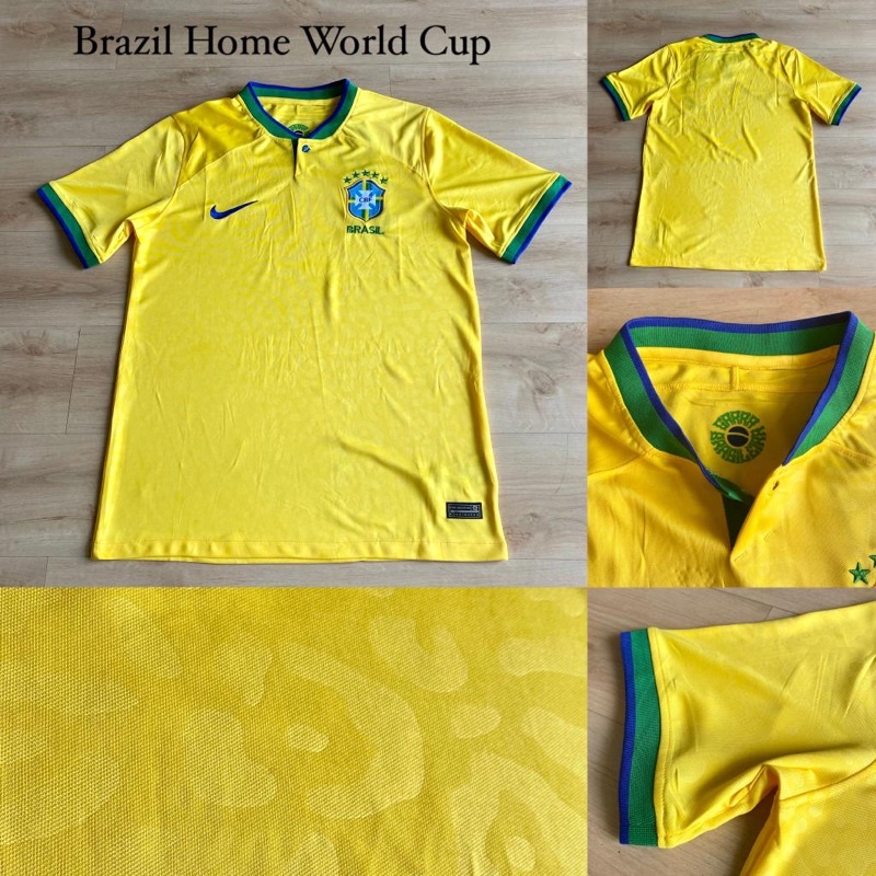 JERSEY BRAZIL HOME WORLD CUP 2022