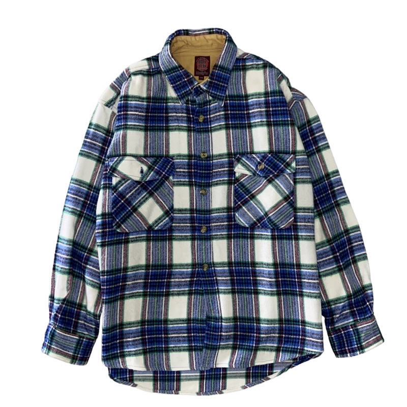 KEMEJA FLANNEL WORK WEAR WOLL