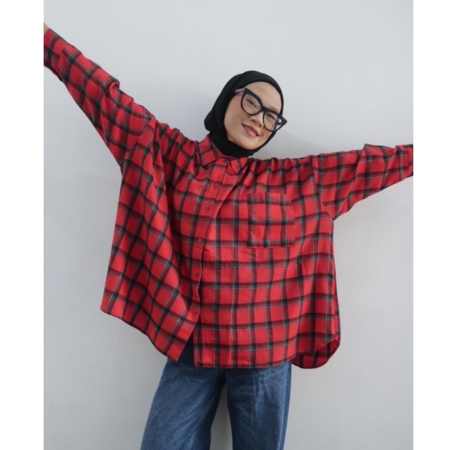 Myrubylicious YULITA FLANEL SHIRT KODE NN2218