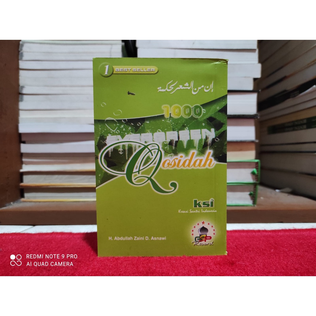 Buku Qasidah 1000 Sholawat EVERGREEN Qosidah Kumpulan Shalawat Paling Murah