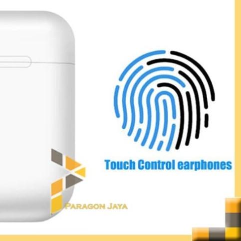 Headset Bluetooth Wireless I12 macaron TWS Airpod - Hijau