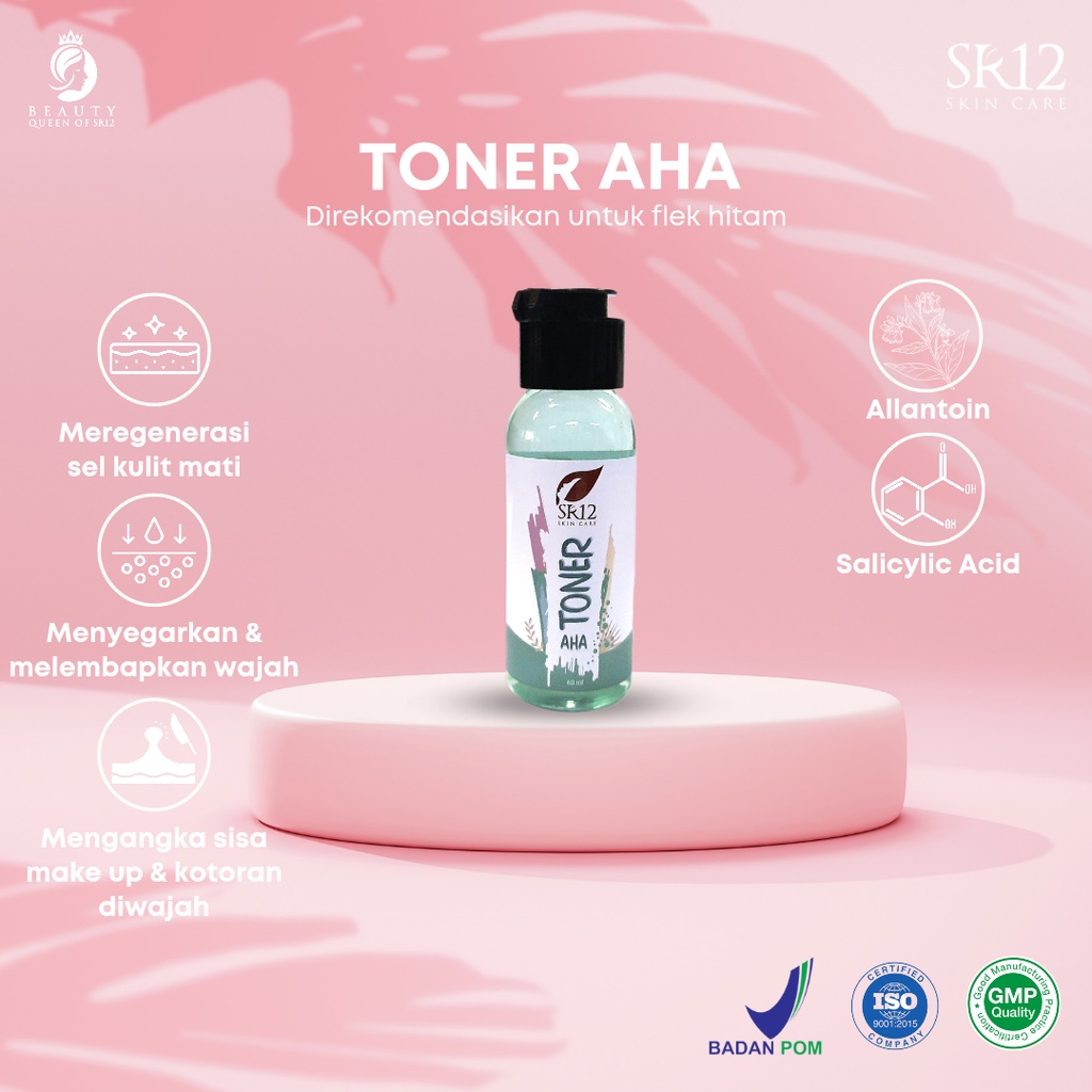 Toner Aha Bha Exfoliating Toner Face Eksfoliasi Daily Clarifying Treatment Toner Pengangkat Sel Kulit Mati Essence Toner