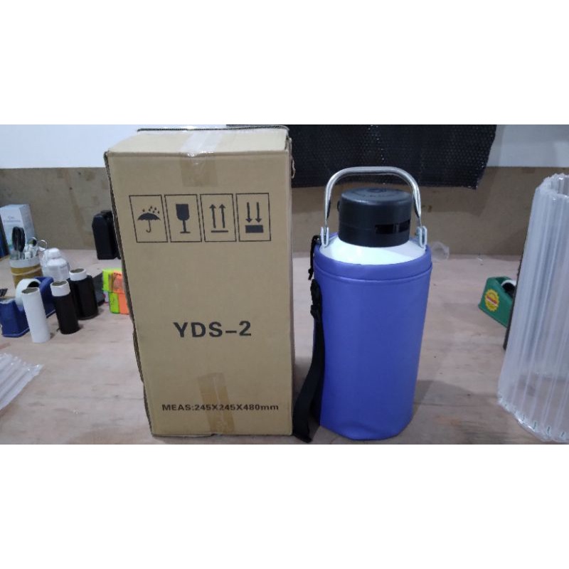 Container Nitrogen 2Liter -YDS Kontainer Lapangan, Wadah-