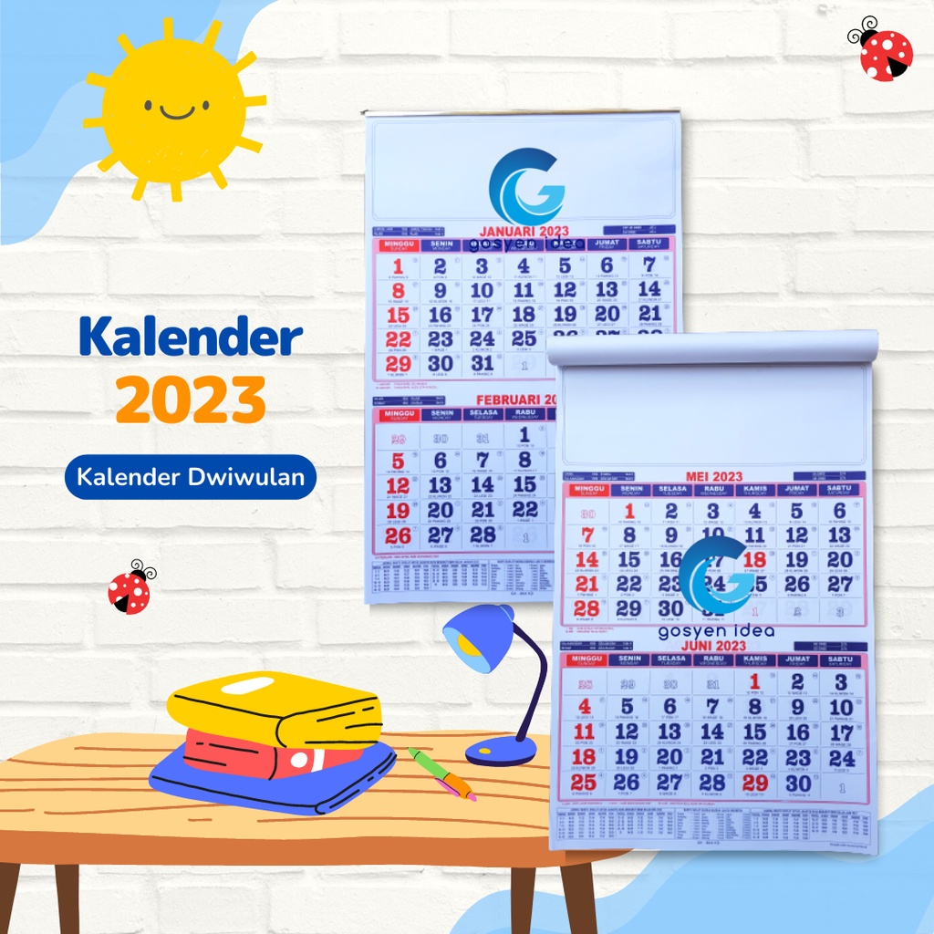 

Kalender Dinding Dwiwulan Tahun 2023