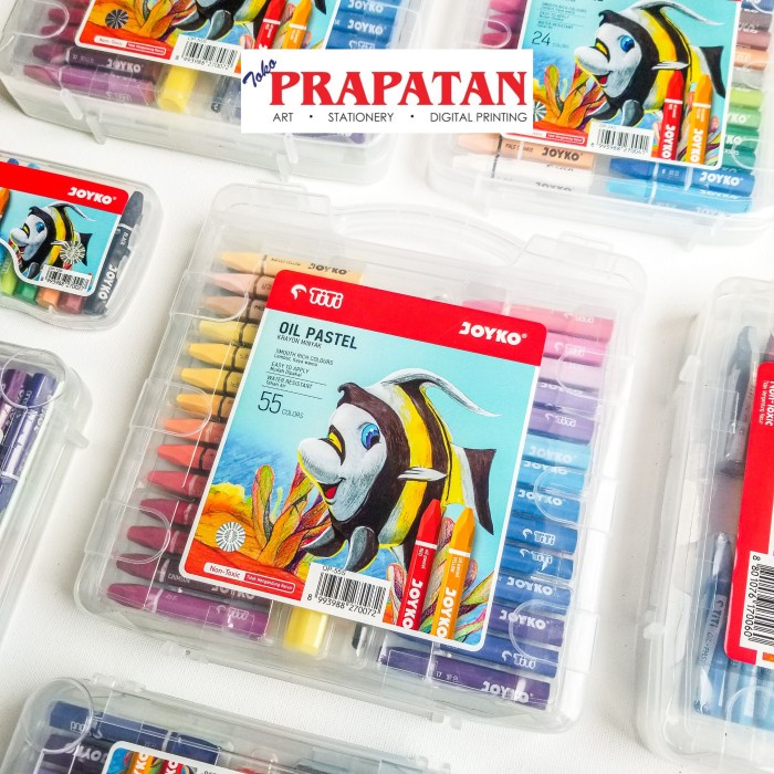 

Pastel Crayon / Krayon Titi Oil Pastel 55 Warna