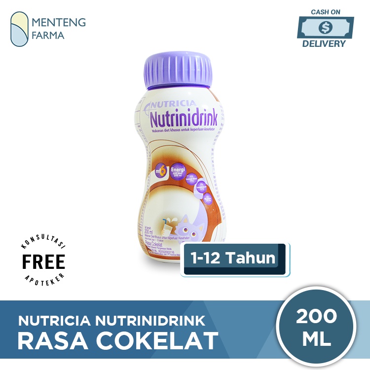 Nutricia Nutrinidrink Rasa Cokelat