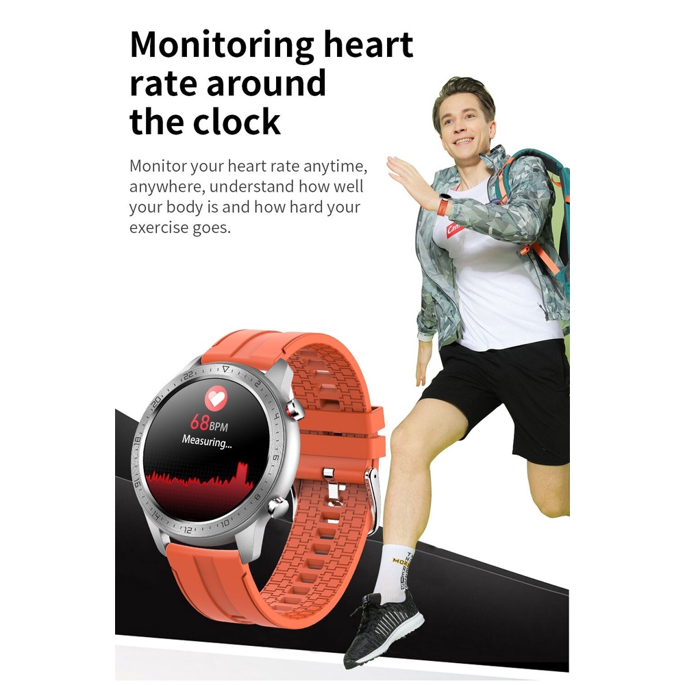 AKN88 - MAFAM MX13 Bluetooth Call Sports Smartwatch 1.3 inch Waterproof IP68