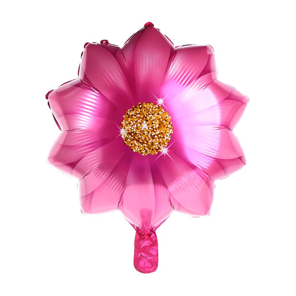 [Elegan] Balon Foil Layout Aktivitas Bunga Matahari Flower Mainan Anak Dekorasi Rumah Wedding Decor Helium Balloons