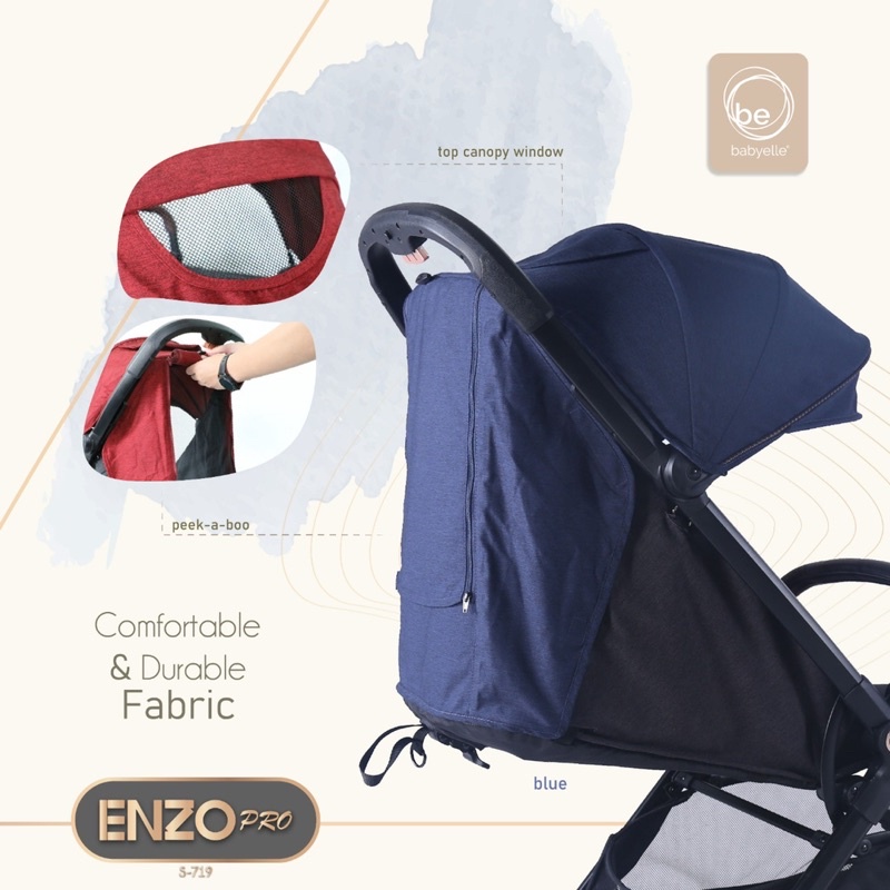 BabyElle EZ Switch S 523 RS / Stroller anak 2 arah / Stroller bayi / kereta dorong bayi