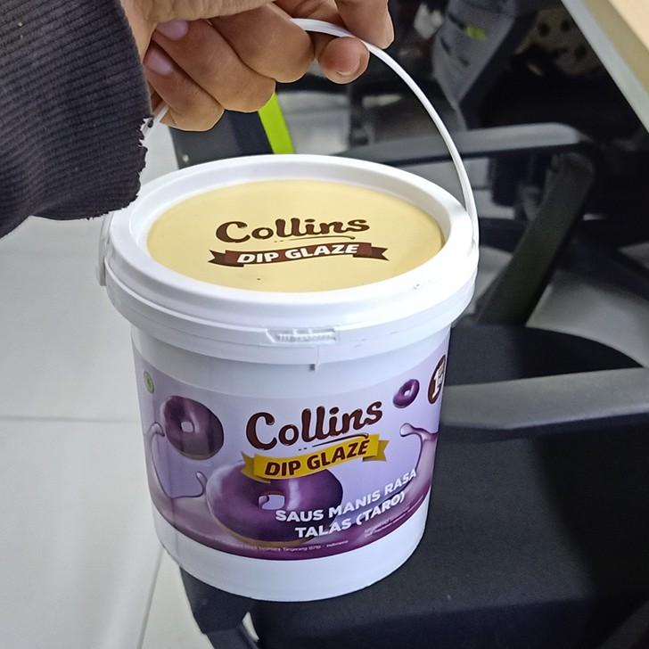 

Star COLLINS DIP GLAZE 1 KG - COLLIN SAUS CAIR TOPPING DIPPING CELUPAN DONAT !!