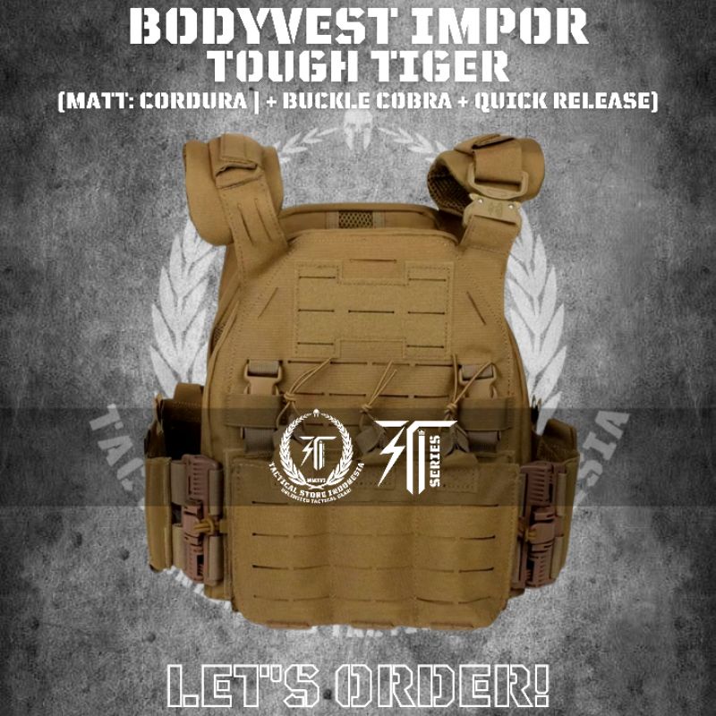 Body Vest Tiger - Bodyvest Tactical Tiger