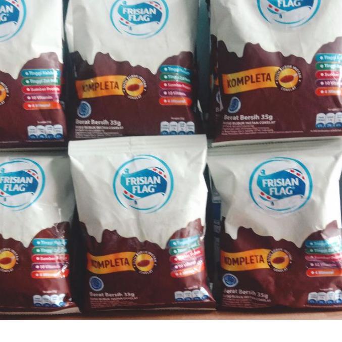 

10.10 FLASH SALE susu bubuk frisian flag coklat kompleta sachet 10x35gram grosir