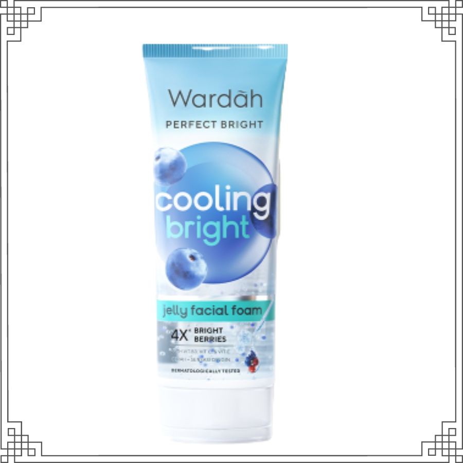 WARDAH Perfect Bright Cooling Bright Jelly Facial Foam 100mL | Facial Foam BY AILIN